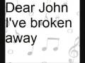 StatusQuo Dear john with lyrics - YouTube