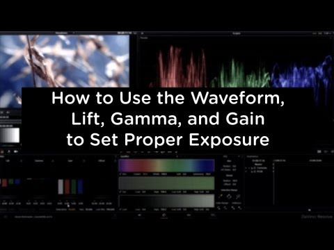 Color Correction: How to Use the Waveform, Lift, Gamma, and Gain - cinemaDNG