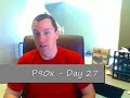 P90x - Day 27 & Blood Donation