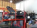 Mazda FD3S Rx7 single T68 turbo on dyno Mazda FD3S Rx7 single T68 turbo on dyno
