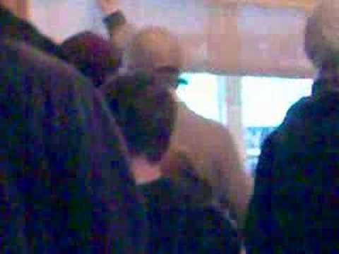 Leicester fans taunt police