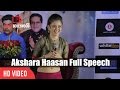 Akshara Haasan Full Speech | Laali Ki Shaadi Mein Laddoo Deewana Trailer Launch Akshara Haasan Full Speech | Laali Ki Shaadi Mein Laddoo Deewana Trailer Launch