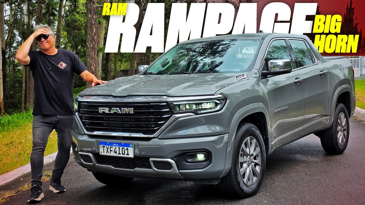 Ram Rampage Big Horn - CUSTA MENOS DE R$ 200.000? MELHOR QUE FIAT TORO E FORD MAVERICK? EU TERIA?