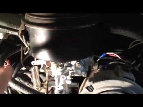 how to install a vw carburetor