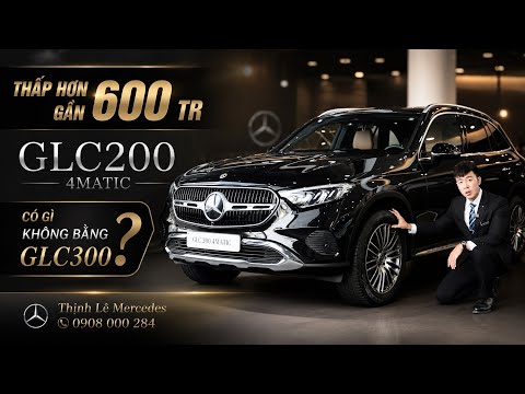 Thấp Hơn Gần 600 Triệu | GLC200 Khác Những Gì So Với GLC300 | Thịnh Mercedes