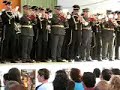 solo de la marcha caridad del guadalquivir entre los dos solistas de la sagrada columna y virgen de los reyes