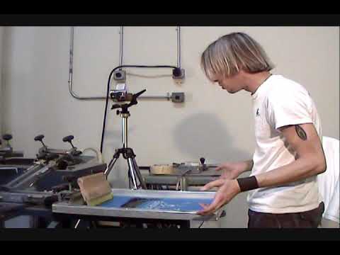 how to dye screen printed shirt