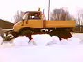 unimog snowshuffling