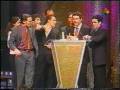 Entrega de premios ACE como Mejor espectaculo de Humor para Bang Bang y somos historia. Año 1998.