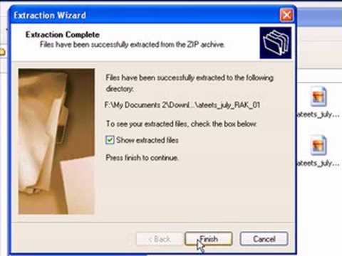 how to zip a file in windows xp