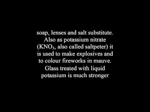 how to isolate potassium from bananas