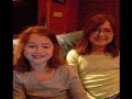 two of uncle nancy's five perfect nieces, mia (left) and katie drago, perform (unrehearsed and a capella) their favorite flight of the conchords' song.