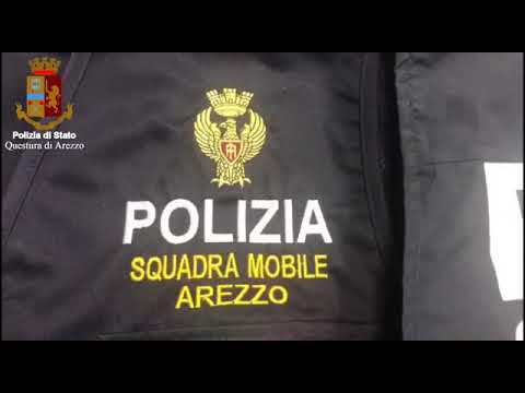 Retata polizia Arezzo (Saione-Pionta-Campo di Marte)