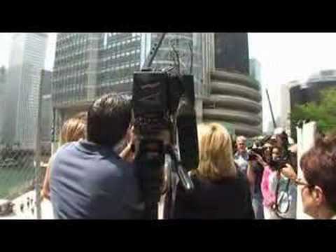 After the Trump Chicago press conference, 5/24/07 After the Trump Chicago press conference, 5/24/07