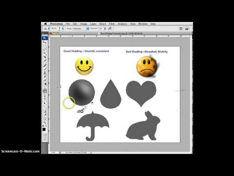 how to practice shading