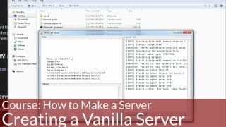 Course: How to Make a Server, Creating a Vanilla Server