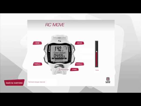 Видео о Пульсометр Sigma Sport RC MOVE white