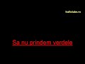 Sa nu prindem verdele