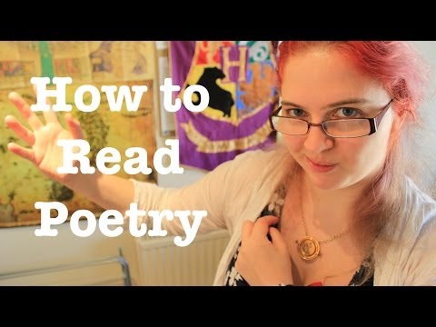 how to read poetry
