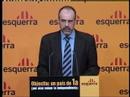 Ridao critica les detencions de membres de Batasuna