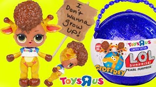 Toys R Us Custom Custom Big LOL Surprise Dolls Strollers + Lil Sisters Toy Store - Giant Toy Video