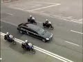 Putin and Medvedev cars on inauguration