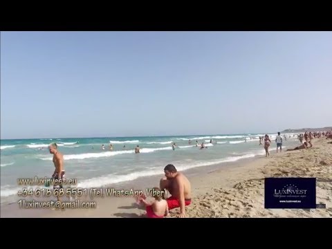 San Juan de Alicante. San Juan Beach - the widest and cleanest beach, 6 km long