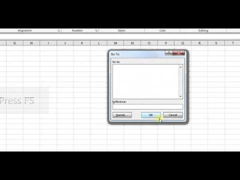 how to eliminate empty rows in excel 2010