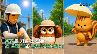 [안전한TV] 다행이 Ai_폭염 편(행동요령) 썸네일