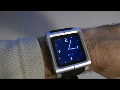 ipod as a watch - The LunaTik Multi-Touch Watch Kit is a superb piece of engineering. It converts your 6th Gen Apple iPod Nano into a wearable timepiece. Useful Links Supplied...