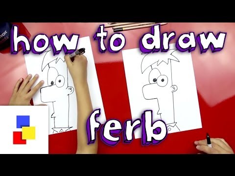 how to draw ferb