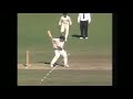 ricky ponting in his first test match against sri lanka.gets a bad lbw decision.he has to depart at 96! debut match fail!