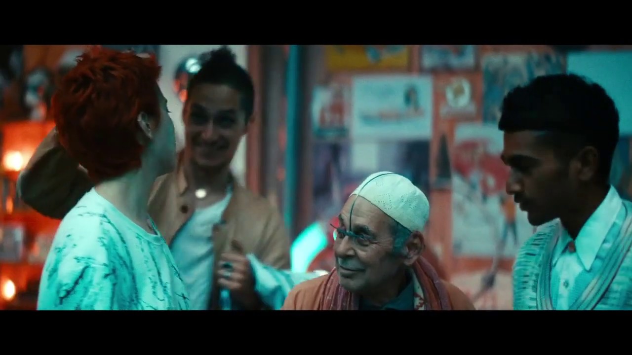 Actor Gertjan in this documentary fairytale from the future
