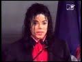 Michael Jackson gives aid to Jugoslavia 1992