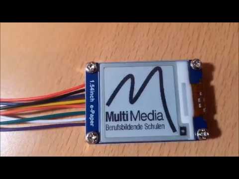 GitHub - jtuttas/ESP8266EInk: Waveshare E-Ink Display am ESP8266 · GitHub