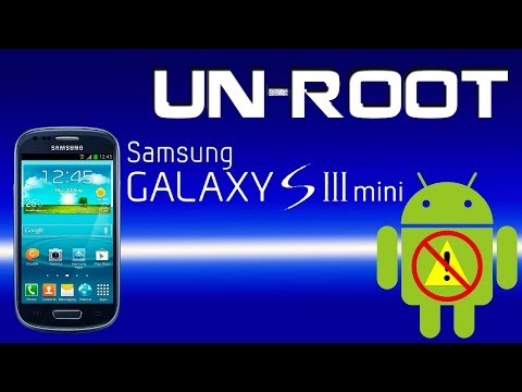 how to remove root from galaxy y