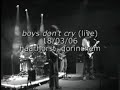 St. Vincent & the Grenadines - Boys don't cry