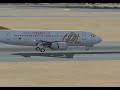737-300 wilco SBGR Pouso FSX