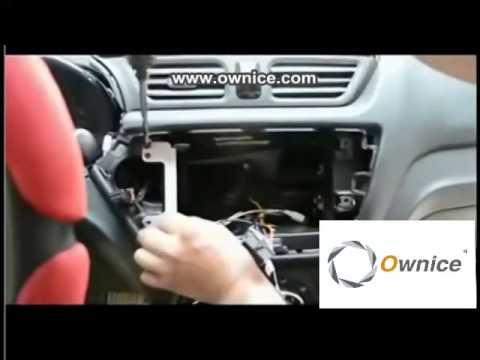 How to install the Car DVD Player GPS navigation for Kia K2 – www ownice com