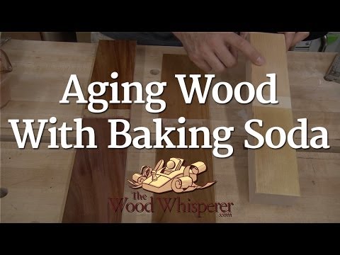 223 - Aging Wood with Baking Soda