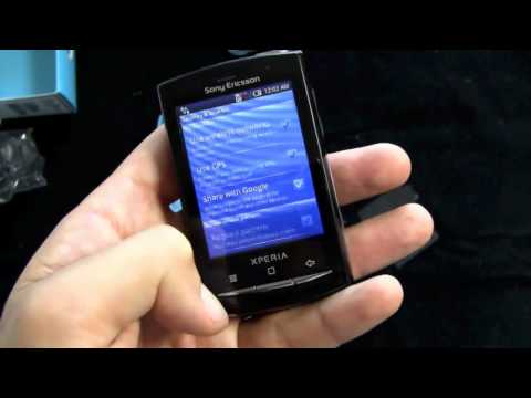 Sony Ericsson Xperia X10 Mini Pro Unboxing