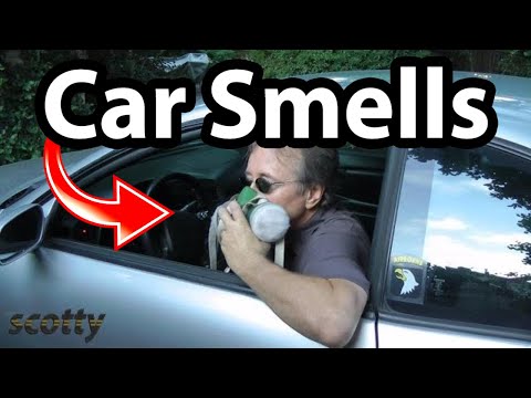 how to eliminate gasoline smell
