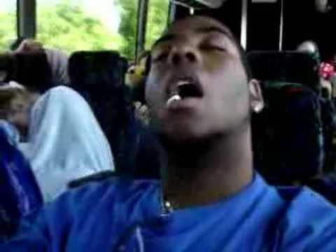 how to sleep on a bus trip