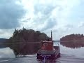 Springer tug \"McSpringer\" tows cameras barge.