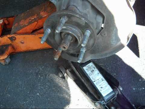 How to Change wheel bearings the right way 2000 Ford Taurus