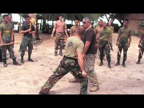 Tirsia - Pekiti-Tirsia Military Edged-Impact Weapon System CQC Course conducted in Patikul, Sulu, Jolo island for the Philippine Marine Corps and US Army Special Forc...