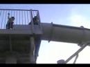 Sebastian on the Water Slide