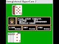 i beat lisa in blackjack. once again, sorry for the poor sound.
