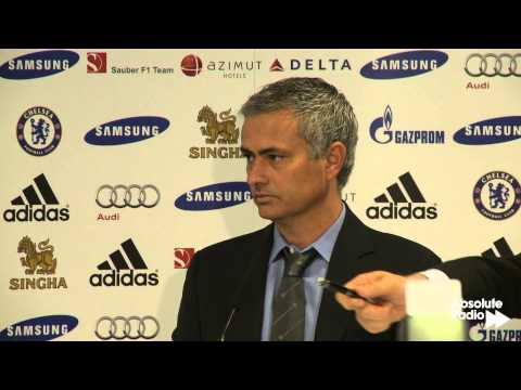 mourinho - Jose Mourinho, back for a second spell as Chelsea boss, tells Absolute Radio he's now 'The Happy One' during his official unveiling at Stamford Bridge. He sa...