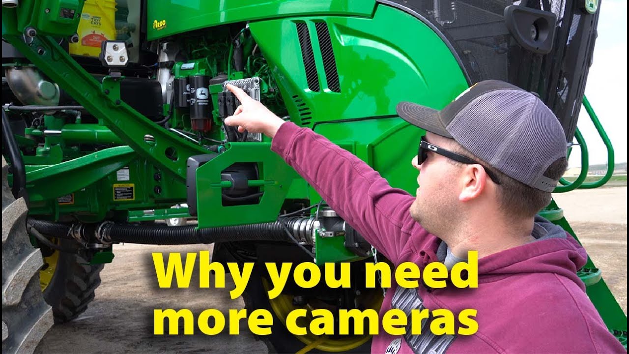 Devin explains why you need 4 cameras on a John Deere 612R sprayer | Testimonial